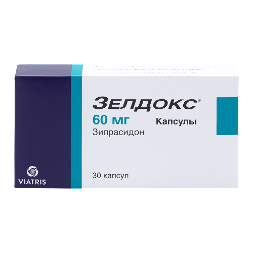 Купить Зелдокс 60 мг 30 шт. капсулы цена