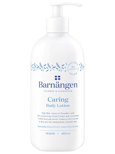 Купить Barnangen caring лосьон для тела ухаживающий для нормальной и сухой кожи с овсяным молочком 400 мл цена