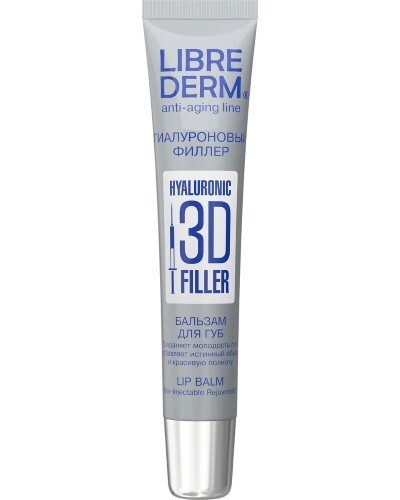 Librederm 3d гиалуроновый филлер бальзам для губ 20 мл