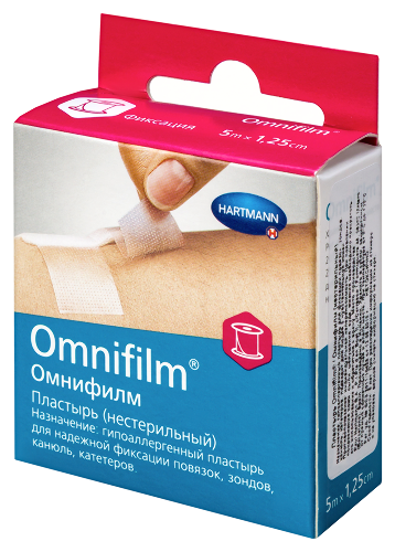 ПЛАСТЫРЬ OMNIFILM НЕСТЕРИЛЬНЫЙ