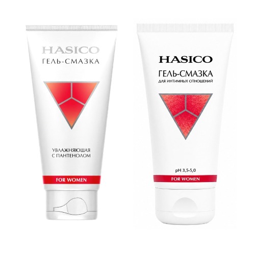 Набор HASICO из 2-х гель смазок лубрикантов для женщин FOR WOMEN 50 мл по спец цене