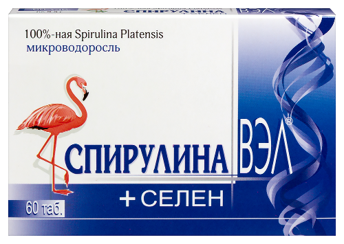 СПИРУЛИНА ВЭЛ+СЕЛЕН