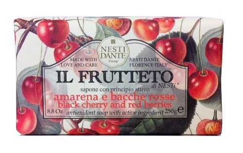 Купить Nesti dante il frutteto мыло черешня и красные ягоды 250 гр цена