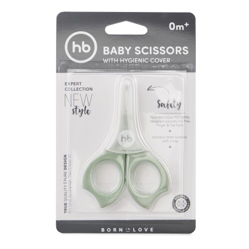 Купить Happy baby ножницы детские с колпачком/светло-зеленый цена