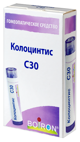 КОЛОЦИНТИС С30 ГОМЕОПАТ МОНОКОМП ПРЕПАРАТ РАСТИТ ПРОИСХОЖД