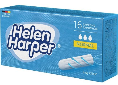 Helen harper normal тампоны женские гигиенические без аппликатора 16 шт.