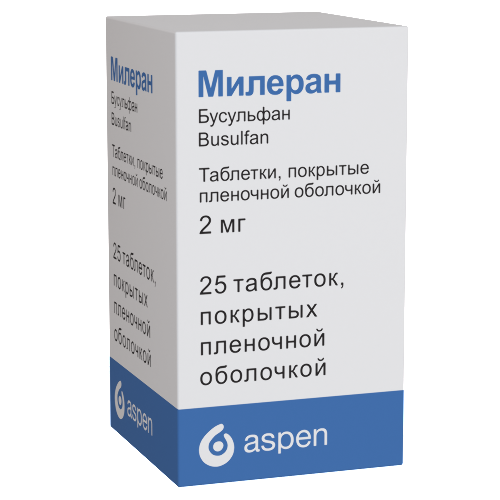 Купить Милеран 2 мг 25 шт. таблетки, покрытые оболочкой в Москве Милеран 2 мг 25 шт. таблетки, покрытые оболочкой