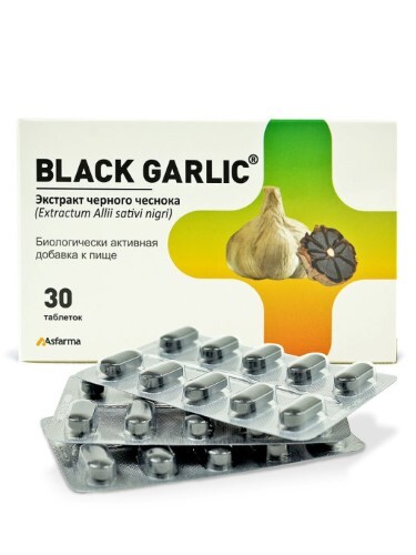 Купить Black garlic экстракт черного чеснока 30 шт. таблетки цена