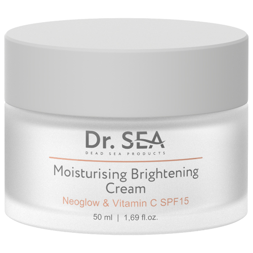 Dr sea крем с комплексом neoglow и витамином с увлажняющий сияние кожи spf15 50 мл