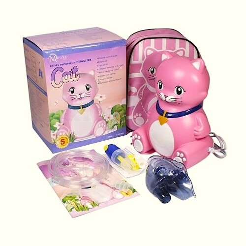 Ингалятор (небулайзер) Кошка (Cat) компрессорный с сумкой