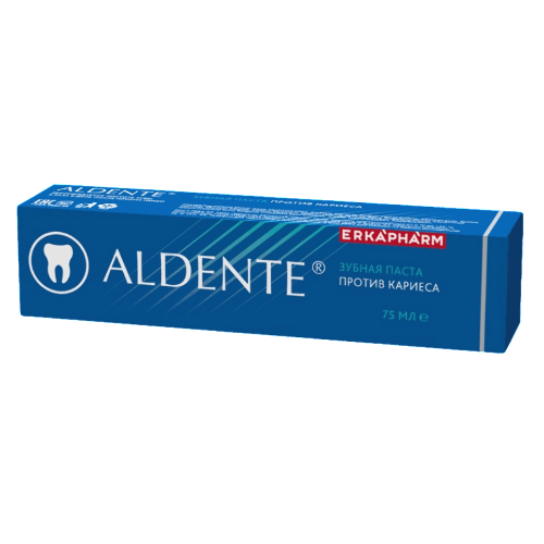 Купить Aldente зубная паста против кариеса 75 мл цена