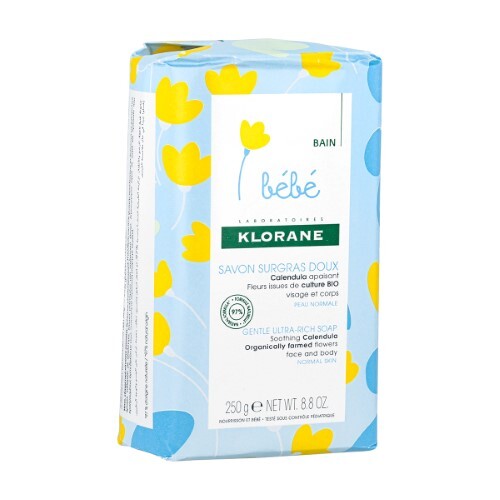 Купить Klorane bebe мыло детское нежное питательное 250 гр цена