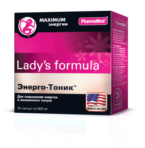 Купить Lady`s formula энерго-тоник 30 шт. капсулы цена