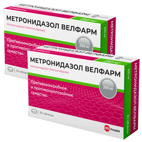 Метронидазол велфарм от чего. Метронидазол велфарм от чего