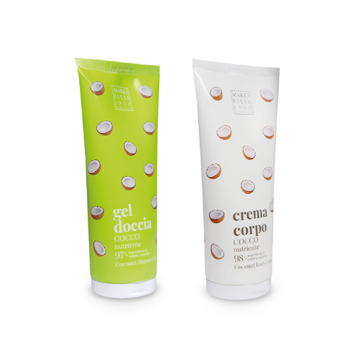 Набор Mario Fissi 1937 Кокос: гель д/душа 200 мл + лосьон д/тела 200 мл  по выгодной цене!