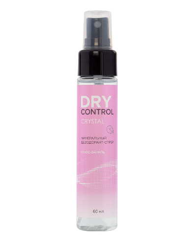 Drycontrol crystal дезодорант-спрей минеральный кокос-ваниль 60 мл
