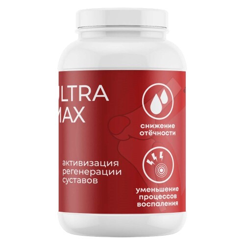 ГЛЮКОЗАМИН-ХОНДРОИТИНОВЫЙ КОМПЛЕКС УЛЬТРА МАКСИМУМ ГХК ULTRA MAX