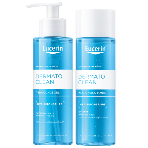 Набор EUCERIN DERMATOCLEAN: ГЕЛЬ ДЛЯ УМЫВАНИЯ ОСВЕЖАЮЩИЙ И ОЧИЩАЮЩИЙ 200МЛ + ТОНИК ОСВЕЖАЮЩИЙ И ОЧИЩАЮЩИЙ 200МЛ