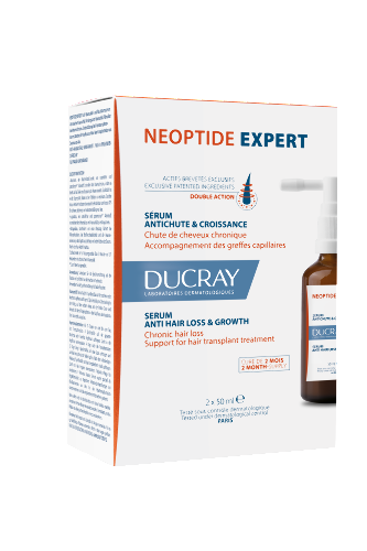 Ducray neoptide expert сыворотка укрепляющая придающая плотность волосам 2x50 мл