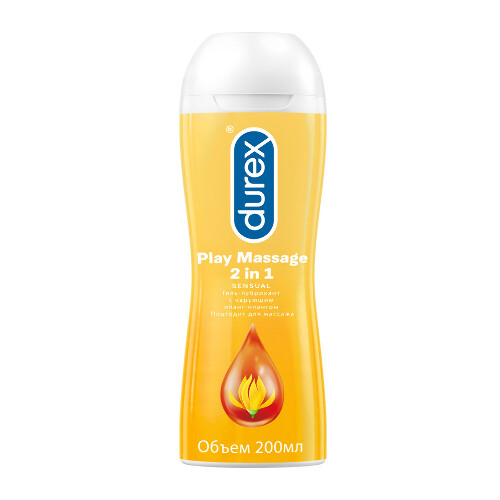 Купить Durex гель-смазка play massage 2 в 1 sensual 200 мл цена