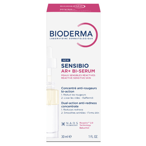 Bioderma sensibio ar+ сыворотка против покраснений и морщин успокаивающая 30 мл