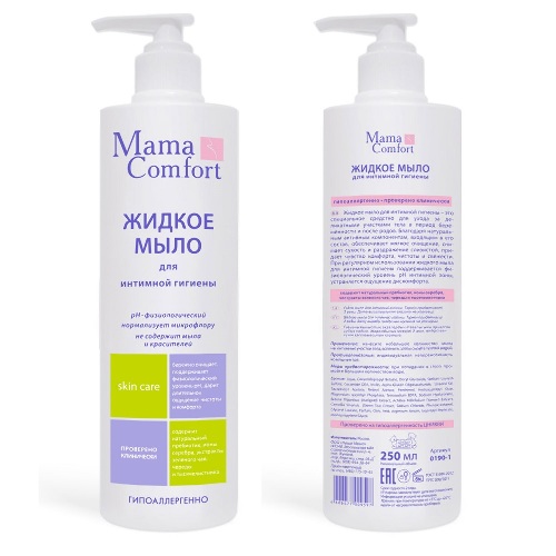 MAMA COMFORT ЖИДКОЕ МЫЛО ДЛЯ ИНТИМНОЙ ГИГИЕНЫ