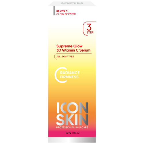Icon skin сыворотка с 3d витамином c supreme glow 30 мл