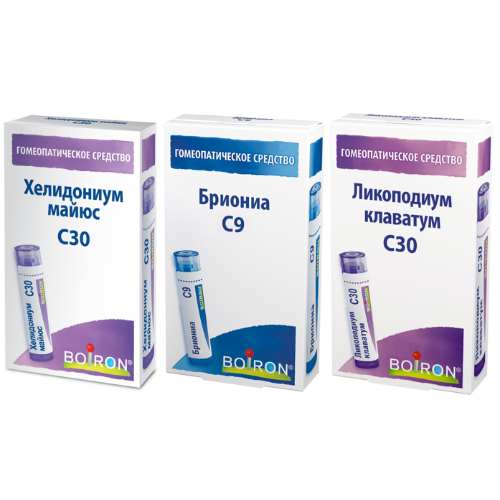 Набор гомеопатический  "Протокол для дренажа печени"