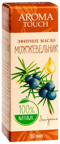 Aroma touch масло эфирное можжевельник 10 мл в индивидуальной упаковке