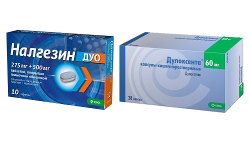 Набор Налгезин дуо таб. 275/500 мг №10 + Дулоксента капс. 60 мг №28