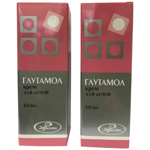 Набор Глутамол д/детей крем 50мл - 2 уп. со скидкой 10%