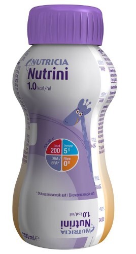 Купить Нутрини смесь жидкая для энтерального питания детей 200 мл цена