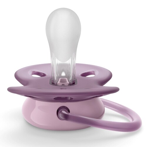 Avent соска-пустышка силиконовая ultra soft 6-18 мес 1 шт. scf092/05