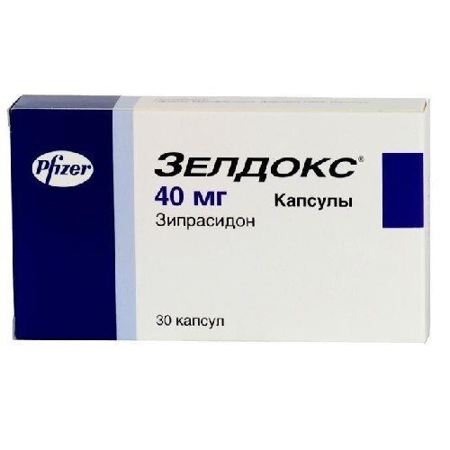 Зелдокс 40 мг 30 шт. капсулы