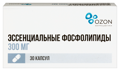 Эссенциальные фосфолипиды 300 мг 30 шт. капсулы