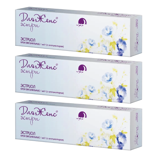 Набор для устранения локального эстроген дефицита ДляЖенс Эстри крем 15г N1 из 3уп со скидкой