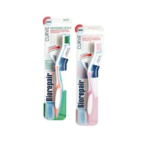 Набор Biorepair зубная щетка для комплексной защиты + зубная щетка для защиты десен