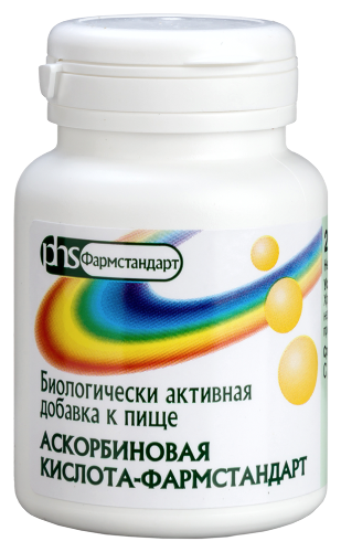 АСКОРБИНОВАЯ КИСЛОТА-ФАРМСТАНДАРТ