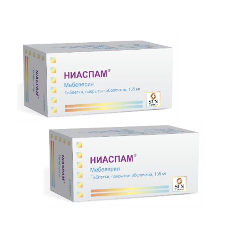 Набор из 2 уп. Ниаспам 135 мг 30 табл