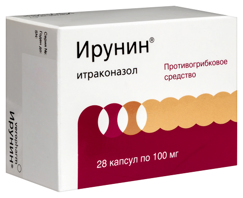 Ирунин 100 мг 28 шт. капсулы
