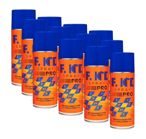 Набор из 12ти упаковок F.ICE PRO спортивная заморозка 400 мл - по специальной цене