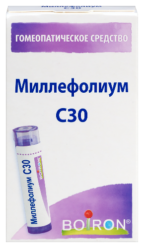 МИЛЛЕФОЛИУМ С30 ГОМЕОПАТ МОНОКОМП ПРЕПАРАТ РАСТИТ ПРОИСХОЖД