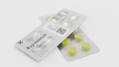 Фурацилин 20 мг 10 шт. таблетки для приготовления раствора местного и наружного применения блистер
