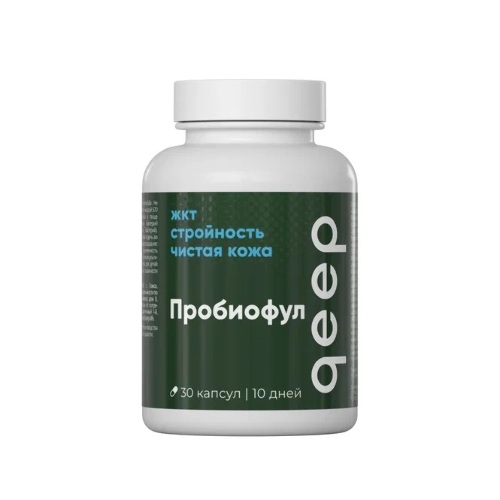 Qeep пробиофул 30 шт. капсулы массой 570 мг