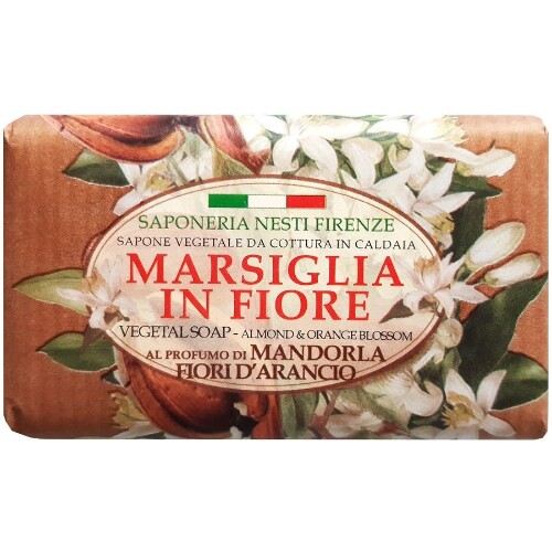 Купить Nesti dante marsiglia in fiore мыло миндаль и цветы апельсина 125 гр цена