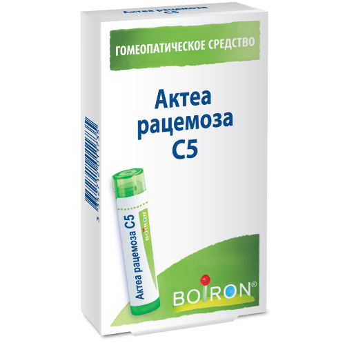АКТЕА РАЦЕМОЗА С5 ГОМЕОПАТ МОНОКОМП ПРЕПАРАТ РАСТИТ ПРОИСХОЖД