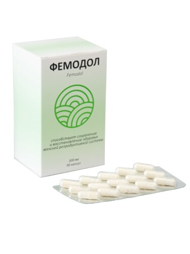 Купить Фемодол 90 шт. капсулы массой 300 мг/блистер цена