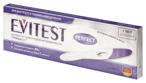 Тест для определения беременности evitest perfect