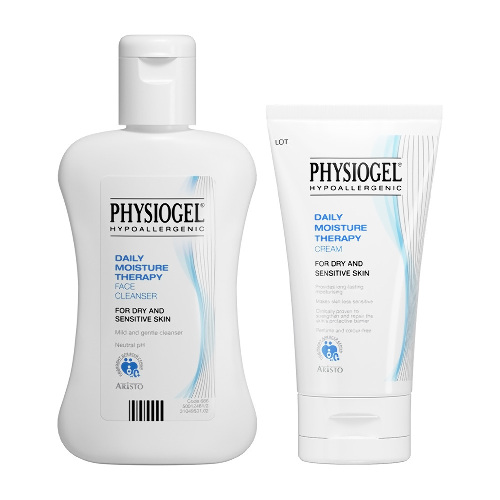 Набор PHYSIOGEL DMT "Очищение плюс увлажение" Крем 75 мл + Очищающее средство 150 мл