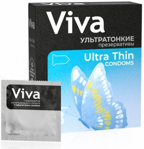 Viva презерватив ультратонкие 3 шт.